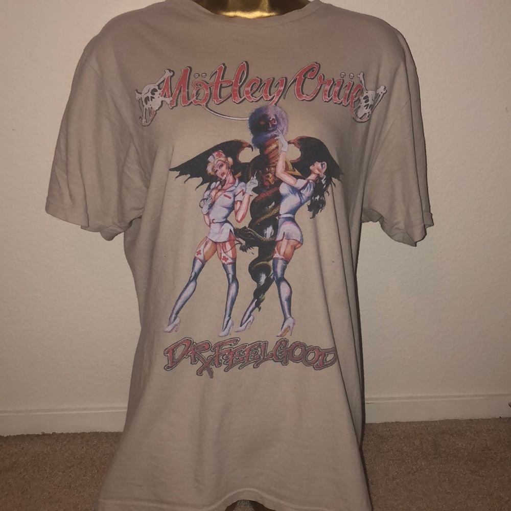 Motley Crüe Dr. Feel Good shirt.